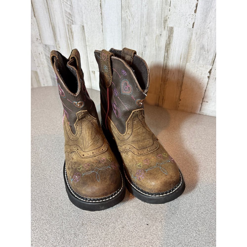 Justin Gypsy Boots 9205JR Light up Cowboy Boots - Girls 2.5‎ D